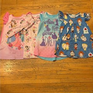 Disney princess nightgown bundle